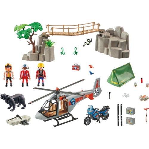 Playmobil Rescue Action Canyon Copter Rescue 70663 4008789706638