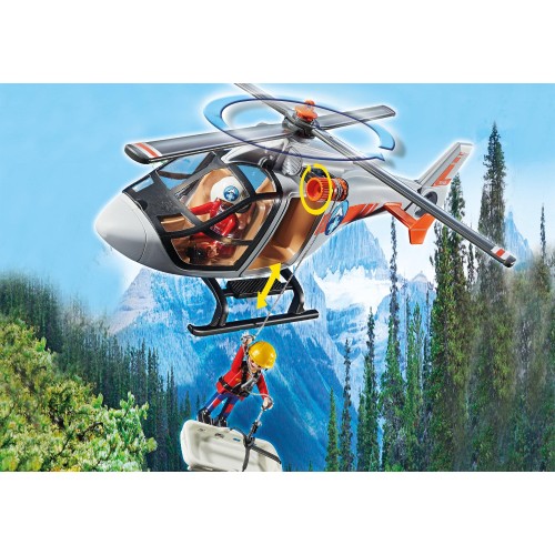 Playmobil Rescue Action Canyon Copter Rescue 70663 4008789706638