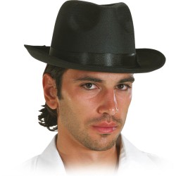 Fun Fashion Al Capone Hat Black 80123 5204745801235