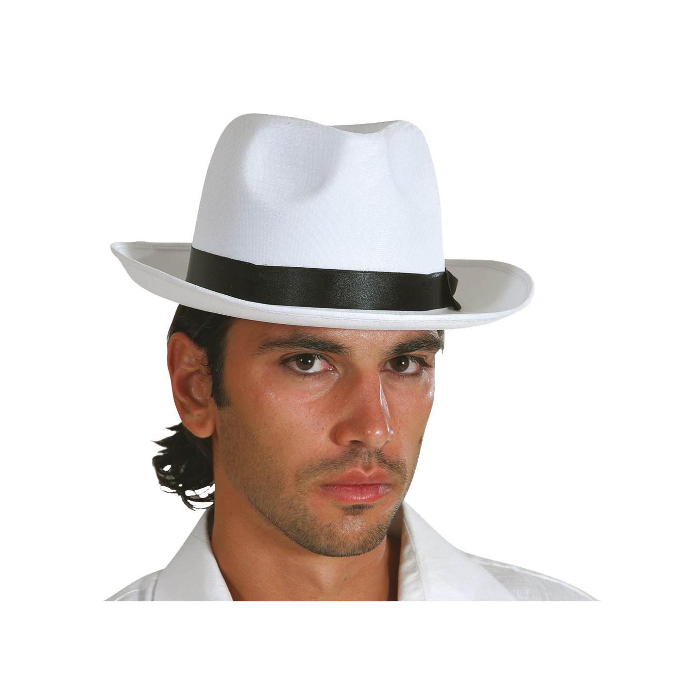 Fun Fashion Al Capone Hat White 80124 | Toys-shop.gr