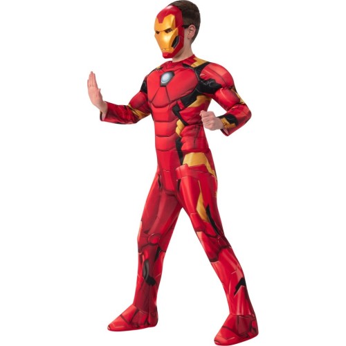 Rubies Kids Costume Iron Man Deluxe Large 300990L 883028442836