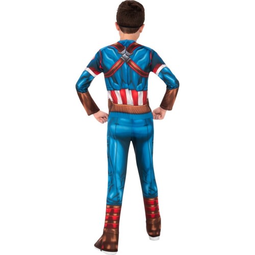 Rubies Παιδική Στολή Captain America Large 702563L 883028442119