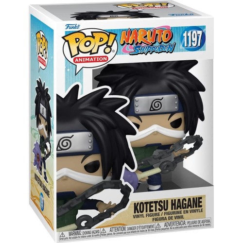 Funko Pop! Animation Naruto Shippuden - Kotetsu Hagane N.1197 Vinyl Figure 58007 889698580076
