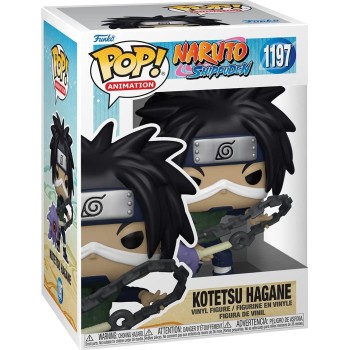 Funko Pop! Animation Naruto Shippuden - Kotetsu Hagane N.1197 Vinyl Figure 58007 889698580076
