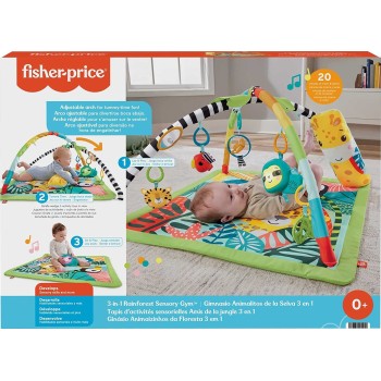 Mattel Γυμναστήριο Τροπικό Δασος 3 Σε 1 HJW08 194735095919