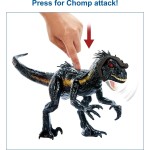 Mattel Jurassic World Track N Attack Indoraptor Με Φώτα, Ήχους Kαι Λειτουργίες Επίθεσης HKY11 194735110223