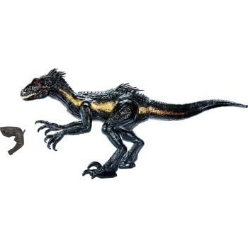 Mattel Jurassic World Track N Attack Indoraptor Με Φώτα, Ήχους Kαι Λειτουργίες Επίθεσης HKY11 194735110223