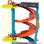 Mattel Hot Wheels City Track Set With 1 Car, 2-In-1 Race Tower That Tra HKX43 194735109654
