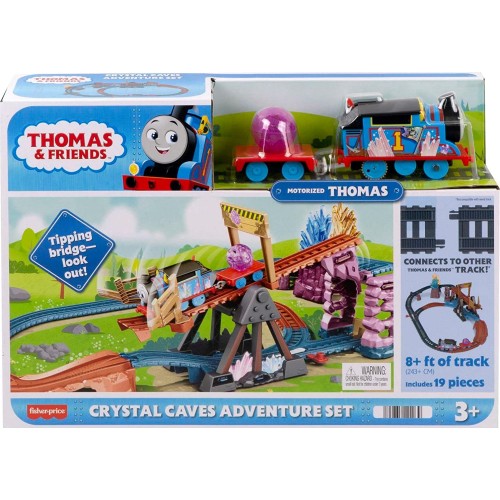 Mattel Thomas And Friends Τόμας Το Τρενάκι - Περιπέτεια Στη Σπηλιά Των Κρυστάλλων HMC28 194735124039