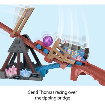 Mattel Thomas And Friends Τόμας Το Τρενάκι - Περιπέτεια Στη Σπηλιά Των Κρυστάλλων HMC28 194735124039