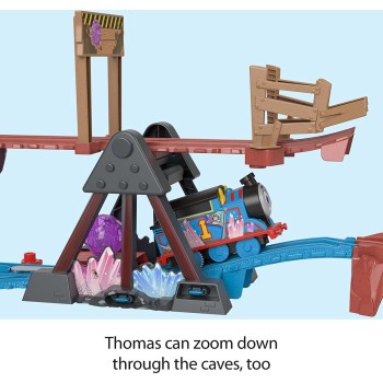 Mattel Thomas And Friends Toy Train Set With Motorized Tipping HMC28 194735124039