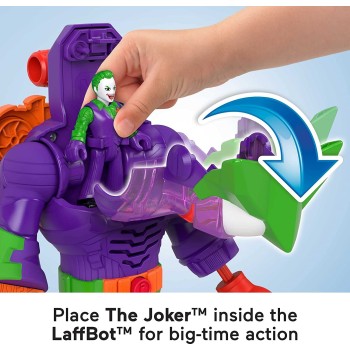 Mattel Imaginext Dc Super Friends Batman Toys, 12-Inch Laffbot Robot Joker HMK87 / HKN47 194735105083