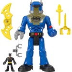 Mattel Imaginext Dc Super Friends Batman Toys, 12-Inch Robot Toy With Lights Sound Batman HMK87 / HGX98 194735060856