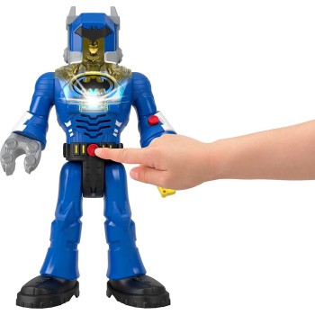Mattel Imaginext Dc Super Friends Batman Toys, 12-Inch Robot Toy With Lights Sound Batman HMK87 / HGX98 194735060856