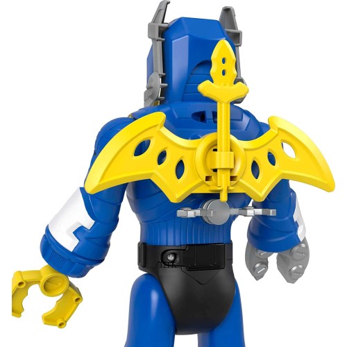 Mattel Imaginext Dc Super Friends Batman Toys, 12-Inch Robot Toy With Lights Sound Batman HMK87 / HGX98 194735060856