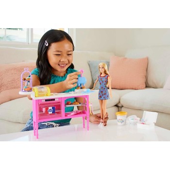 Mattel Barbie It Takes Two Cafe HJY19 194735098156