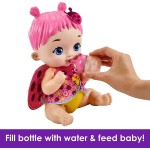 Mattel My Garden Baby Feed And Change Ladybug Doll With Accessories HMX27 194735134441