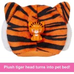 Mattel Barbie Dolls And Accessories, Cutie Reveal Doll With Tiger Plush Costume HKP99 194735106561