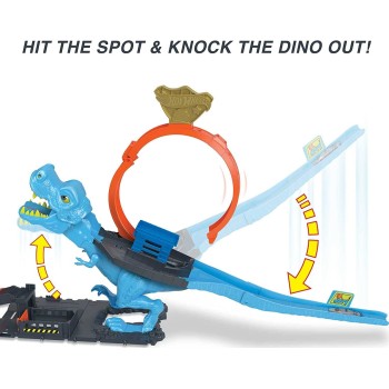 Mattel Hot Wheels Hw City T-Rex Chomp Down Tvd Πίστα HKX42 194735109678