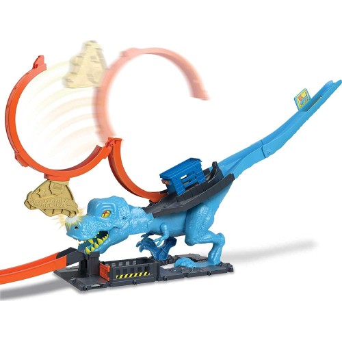 Mattel Hot Wheels Hw City T-Rex Chomp Down Tvd Πίστα HKX42 194735109678