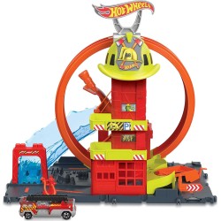 Mattel Hot Wheels City Πίστα Πυροσβεστικός Σταθμός HKX41 194735109661