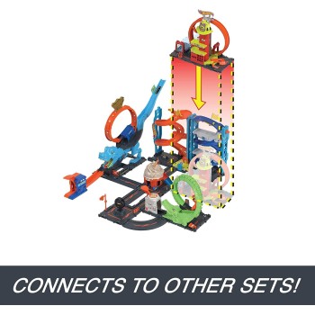 Mattel Hot Wheels City Πίστα Πυροσβεστικός Σταθμός HKX41 194735109661