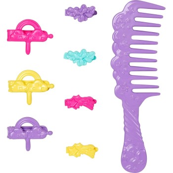 Mattel Barbie Doll, Fantasy Hair With Braid And Twist Styling, Rainbow Extensions, HNJ06 194735141579