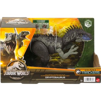 Mattel Jurassic World Dominion Dinosaur Figure Dryptosaurus Wild Roar With Sound HLP14 / HLP15 194735116348