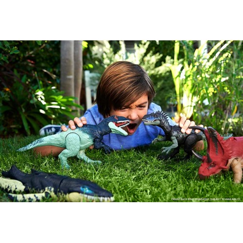 Mattel Jurassic World Dominion Eocarcharia Δεινοσαυροι Με Κινουμενα Μελη, Λειτουργια Επιθεσης Kαι Ηχους HLP14 / HLP17 1947351163