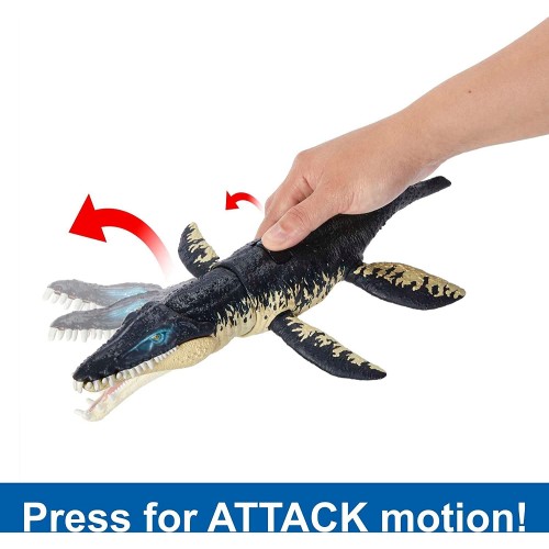 Mattel Jurassic World Dominion Kronosaurus Δεινοσαυροι Με Κινουμενα Μελη, Λειτουργια Επιθεσης Kαι Ηχους HLP14 / HLP18 1947351162