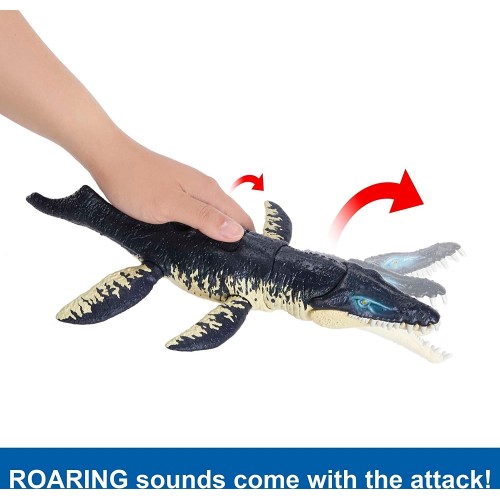 Mattel Jurassic World Dominion Kronosaurus Δεινοσαυροι Με Κινουμενα Μελη, Λειτουργια Επιθεσης Kαι Ηχους HLP14 / HLP18 1947351162