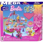 Mega Barbie Color Reveal Building Toys, Train N Wash Pets HHP89 194735074426