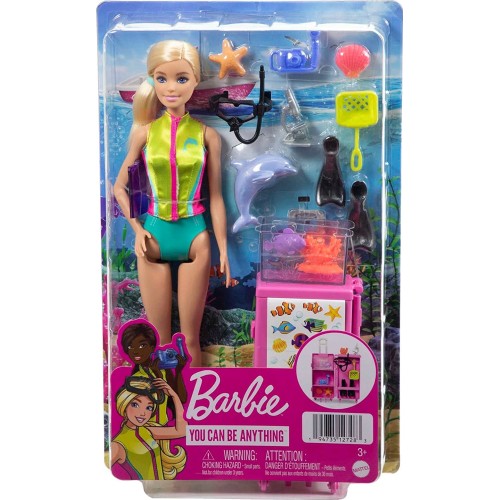 Mattel Barbie Βιολόγος Της Θάλασσας HMH26 194735127283