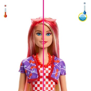 Mattel Barbie Dolls And Accessories, Color Reveal Doll, Scented With 7 Surprises HJX49 194735097517