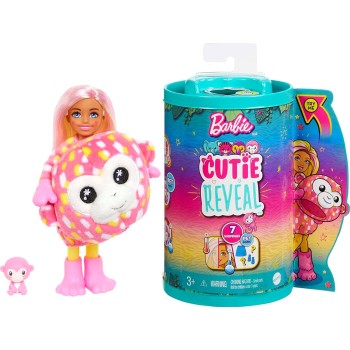 Mattel Chelsea Cutie Reveal- Μαϊμουδάκι HKR14 194735106820