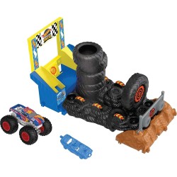 Mattel Hot Wheels Monster Trucks Arena Race Ace Smash Challenge Πρόκληση Σύγκρουσης HNB87 / HNB89 194735136568