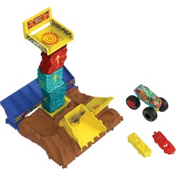 Mattel Hot Wheels Monster Trucks Arena Smashers Demo Derby Car Jump Challenge HNB92 / HNB94 194735136599