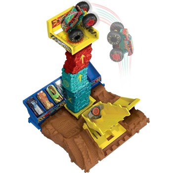 Mattel Hot Wheels Monster Trucks Arena Smashers Demo Derby Car Jump Challenge HNB92 / HNB94 194735136599