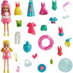 Mattel Polly - Νεα Κουκλα Με Μοδες Μεγαλο Pack Fruity Pool Fun HNF51 / HKV95 194735108749