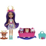 Mattel Enchantimals Baby Best Friends Κουκλα K Ζωακια Φιλαρακια Με Εκπληξεις Danessa Deer and Sprint HLK83 / HLK84 194735114023