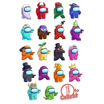 toikido Φιγούρα Among US mini series 1 - Κουτί Έκπληξη 10511954 793618119546