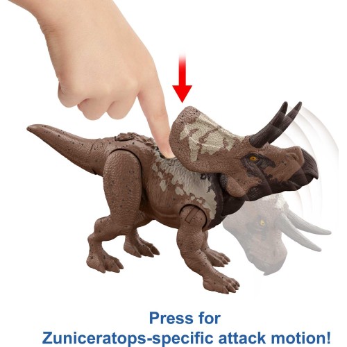 Mattel Jurassic World Strike Attack Zuniceratops HLN63 / HLN66 194735116188
