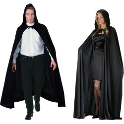 fun world Black Cape With Hooded 5007 5212007503735
