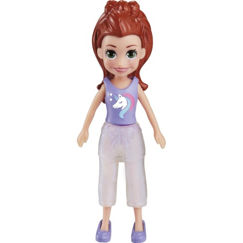Mattel Polly - Νεα Κουκλα Με Μοδες Mini Pack Unicorn Fashion HNF50 / HKV82 194735109012
