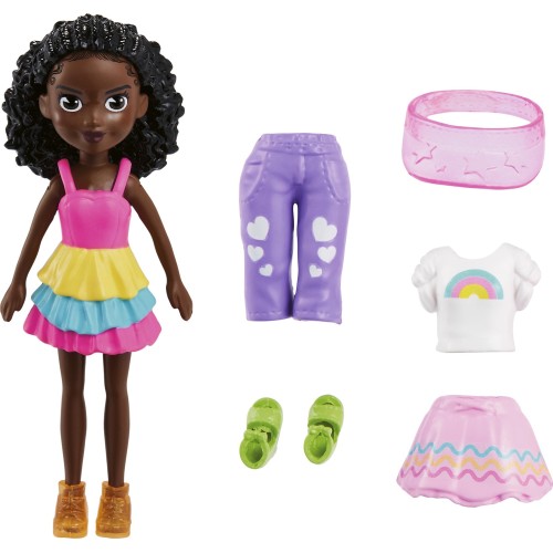 Mattel Polly Pocket Small Fashion 3 Summer Fashion HNF50 / HKV84 194735108800