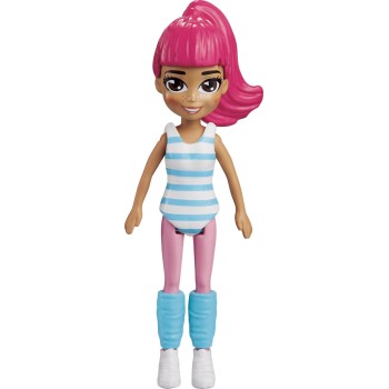 Mattel Polly Pocket Small Fashion 6 Sport Fashion HNF50 / HKV87 194735109197