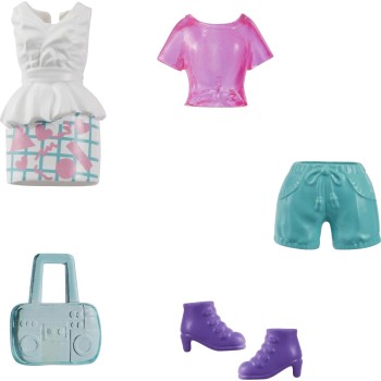 Mattel Polly Pocket Small Fashion 6 Sport Fashion HNF50 / HKV87 194735109197