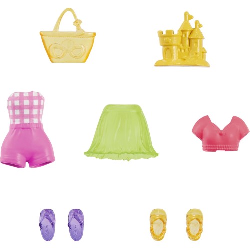 Mattel Polly - Νεα Κουκλα Με Μοδες Mini Pack Beach Fashion HNF50 / HKV86 194735108824