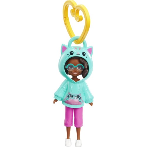 Mattel Polly Κουκλα Με Φουτερακι Cat HKV98 / HKV99 194735108862
