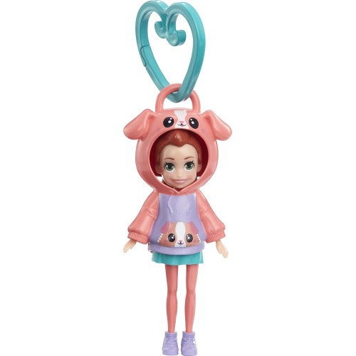 Mattel Polly Pocket Hoodie Buddy 3 Puppy HKV98 / HKW01 194735109104